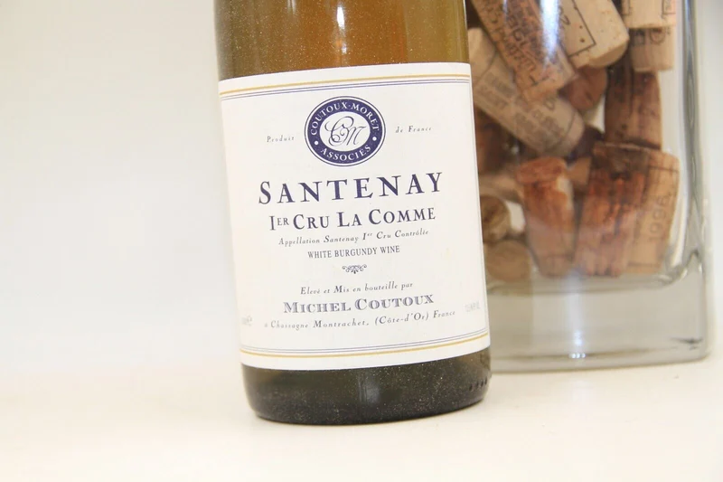 - Santenay 1er Cru " La Comme " ** 1999 ** Michel Coutoux