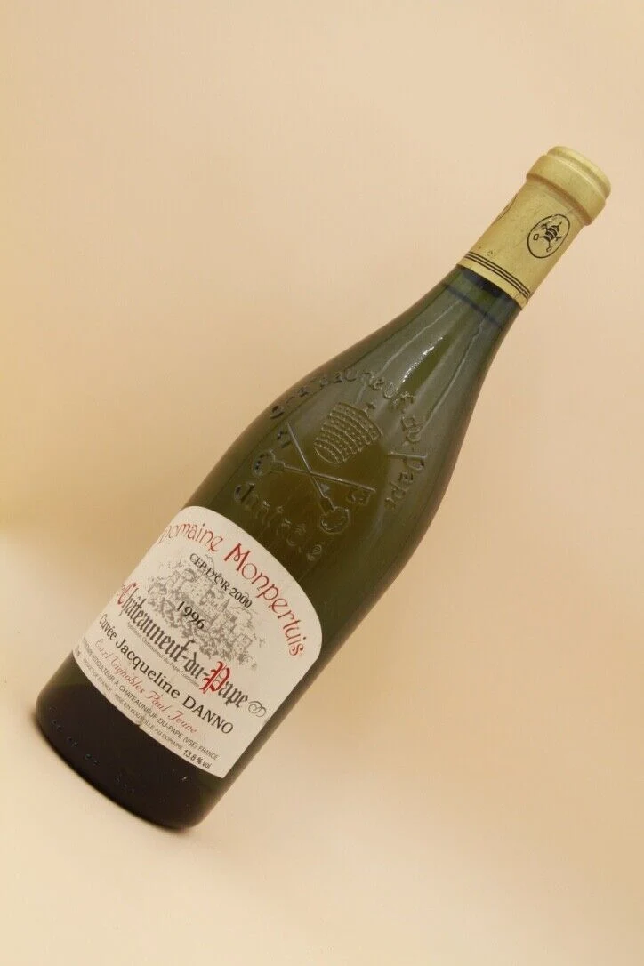 -Chateauneuf Du Pape " Cuvée Jacqueline Danno " ** 1996 ** Domaine Monpertuis