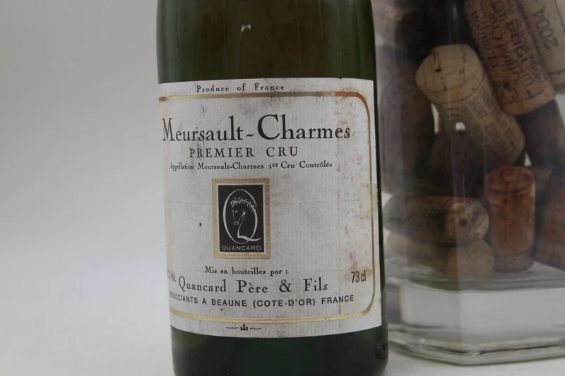 Meursault-Charmes 1er Cru **1975** Quancard