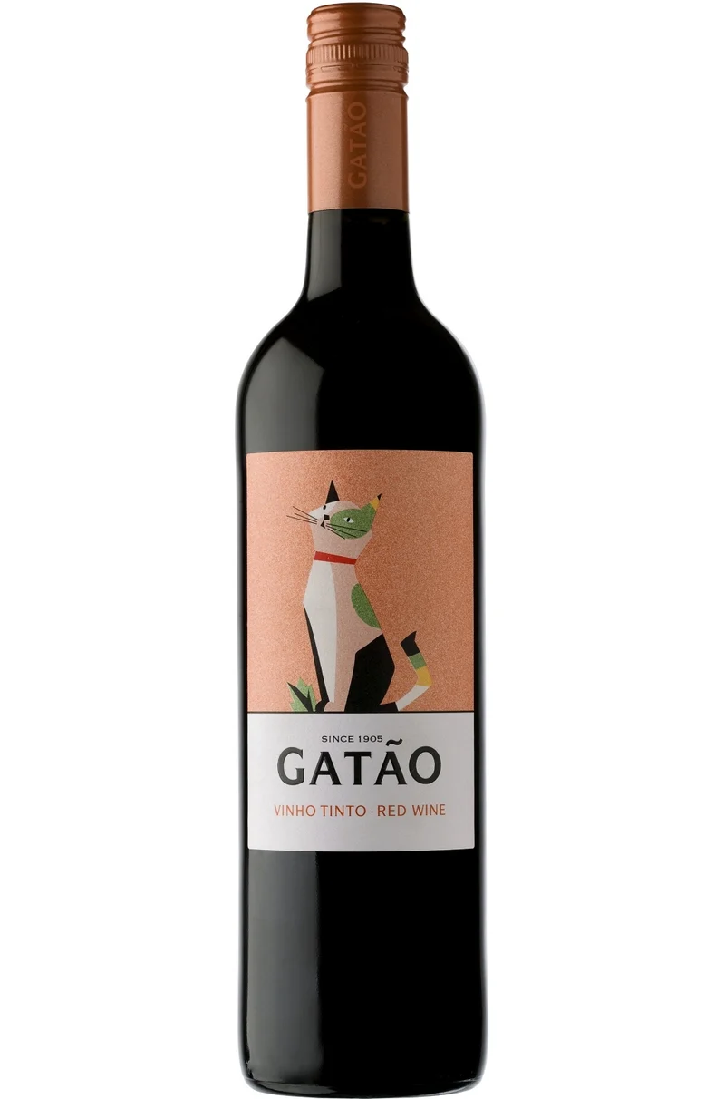 (BORGE) Gatao 12°5 Alc vinho tinto de Portugal