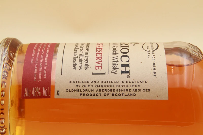 Glen Garioch **1797 Founder's Reserve **Highland Single Malt Scotch Whisky 1litre