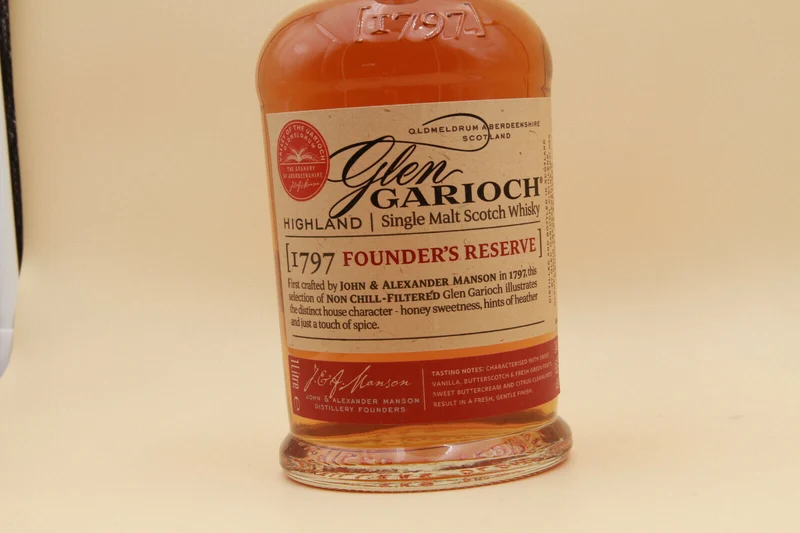 Glen Garioch **1797 Founder's Reserve **Highland Single Malt Scotch Whisky 1litre