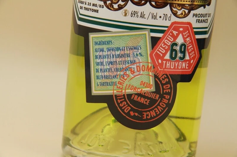 Absinthe " Grande Absente " 69°. Forcalquier