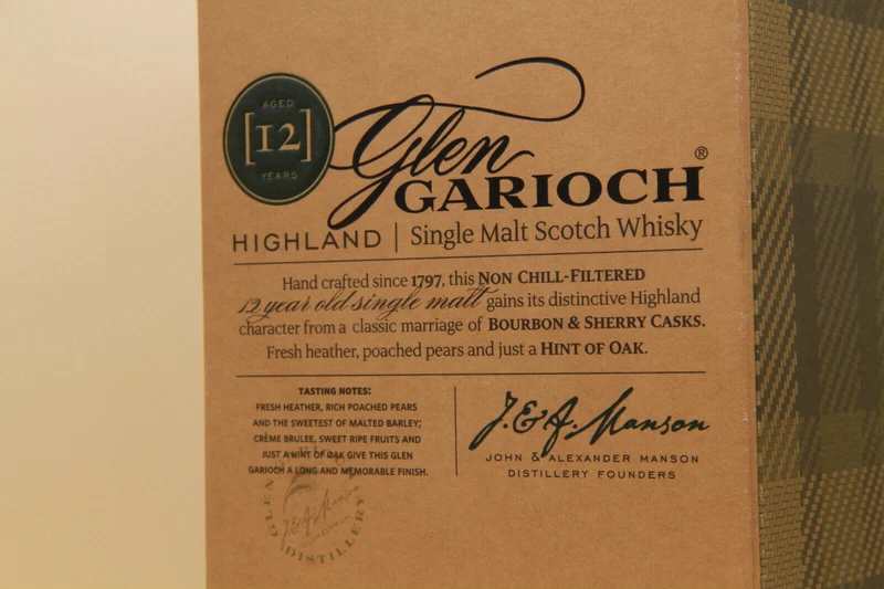 Glen Garioch ** 12 Years ** Single Malt Scotch Whisky 1litre