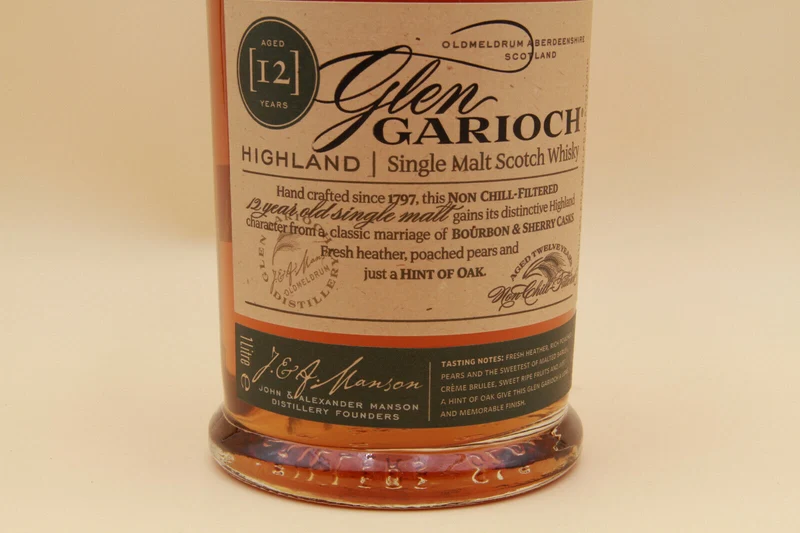 Glen Garioch ** 12 Years ** Single Malt Scotch Whisky 1litre