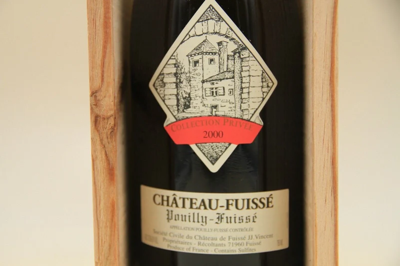 Pouilly Fuissé " Collection Privée " ** 2000 ** Chateau Fuissé