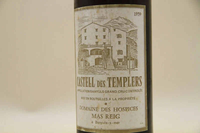 Banyuls Grand Cru ** 1959 ** Domaine Des Hospices Mas Reig