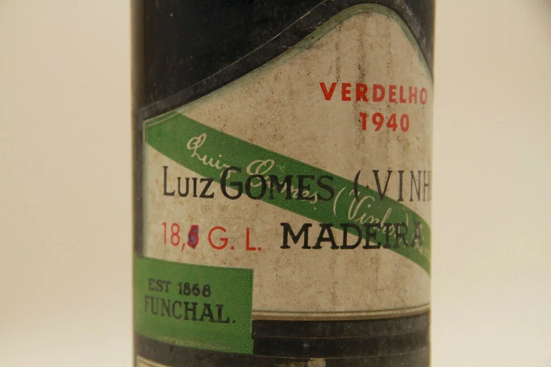 Madère Verdelho ** 1940** Loos Gomes