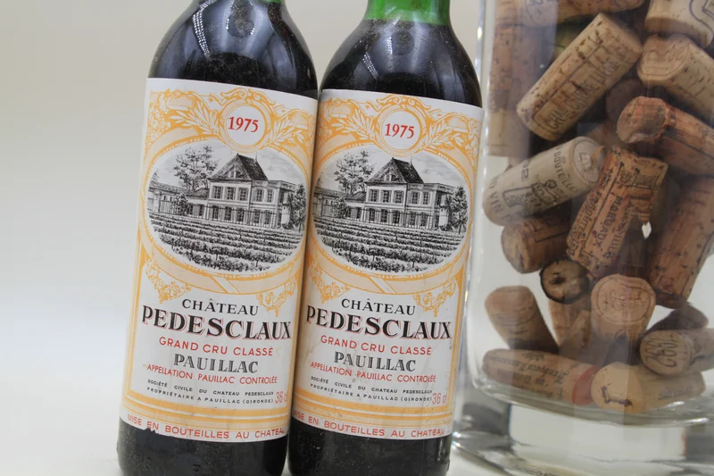 Chateau Pedesclaux **1975** Grand Cru Classé Pauillac 37,5cl x2