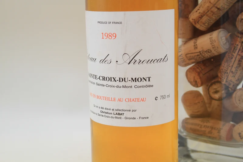 -Chateau Des Arroucats **1989 ** Sainte croix du Mont