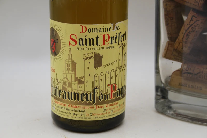 - Chateauneuf du Pape ** 1986 ** Domaine Saint Perfect Serre
