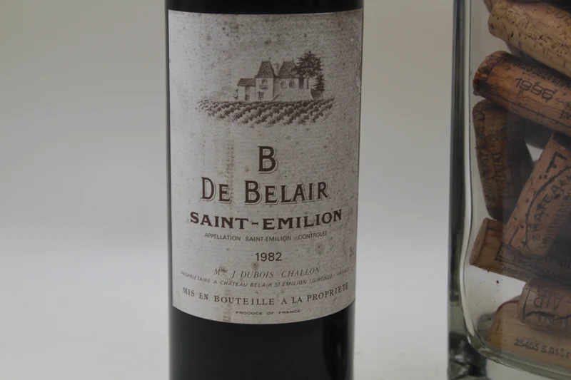 -Chateau B De Belair ** 1982 ** Saint Emilion