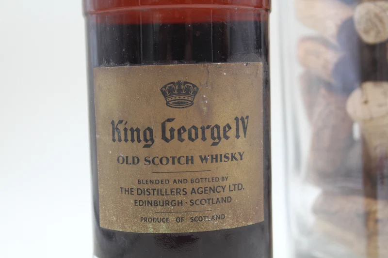 Old Scotch Whisky **60 ties ** King Georges IV