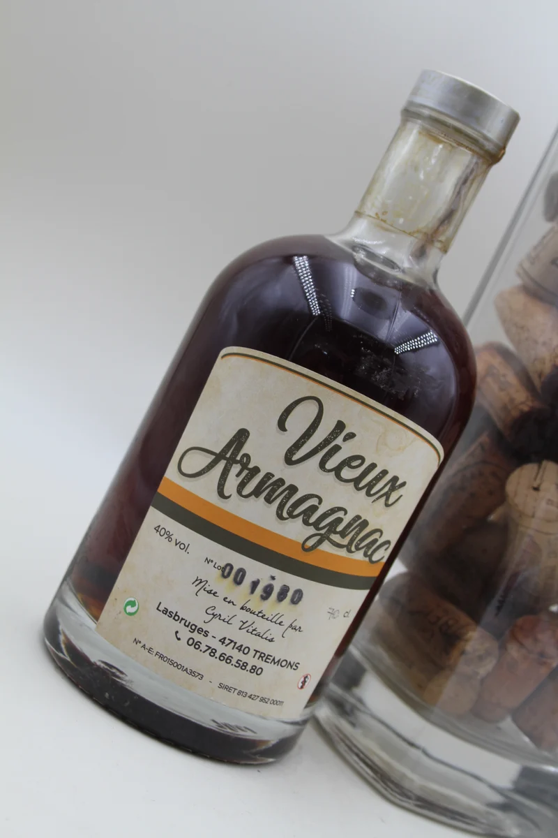 Vieux Armagnac +40ans Cyril Vitalis