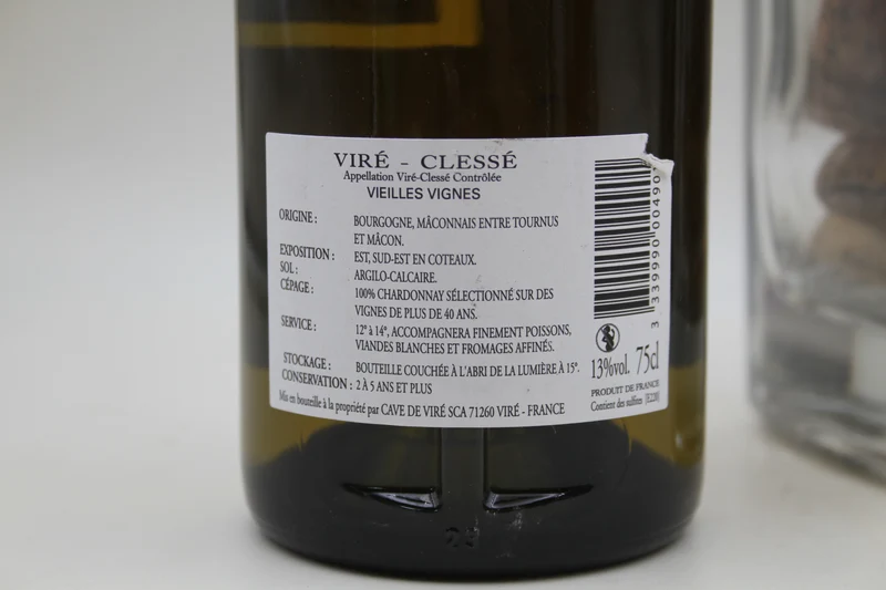 - Viré Clessé " 2011 " Cave de Viré