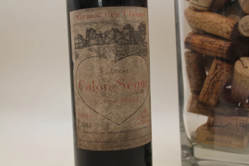 Chateau Calon Ségur ** 1981 ** Saint Éstèphe Grand Cru Classé