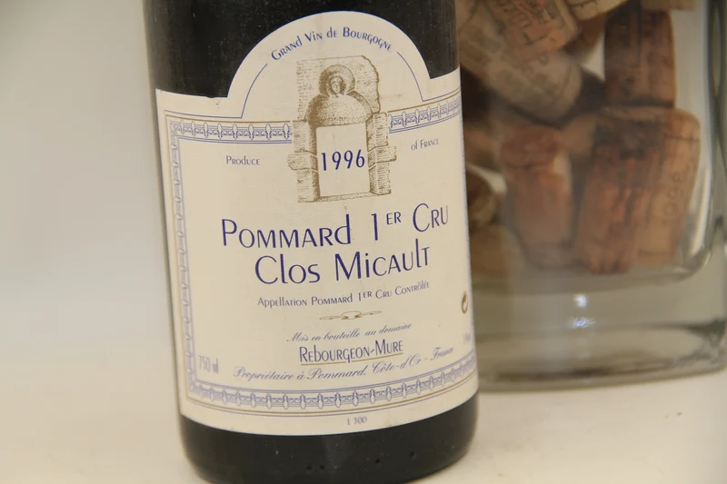 -Pommard 1er Cru "Clos Micault" **1996 ** Rebourgeon-Mure