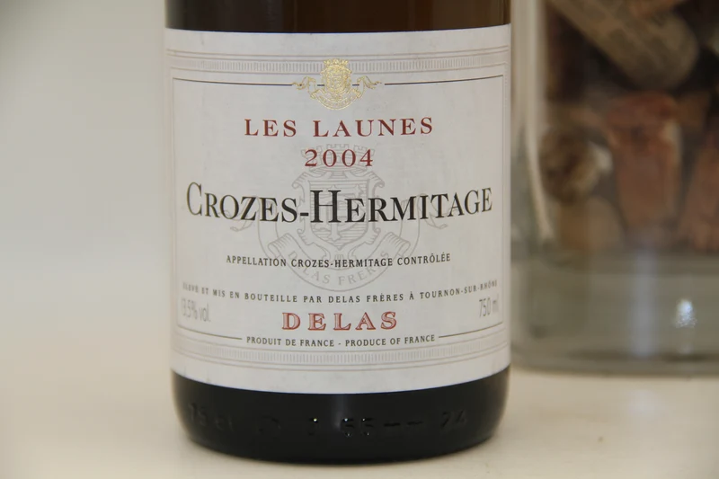 Crozes-Hermitage "Les Launes". ** 2004 ** Delas