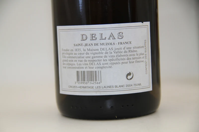 Crozes-Hermitage "Les Launes". ** 2004 ** Delas