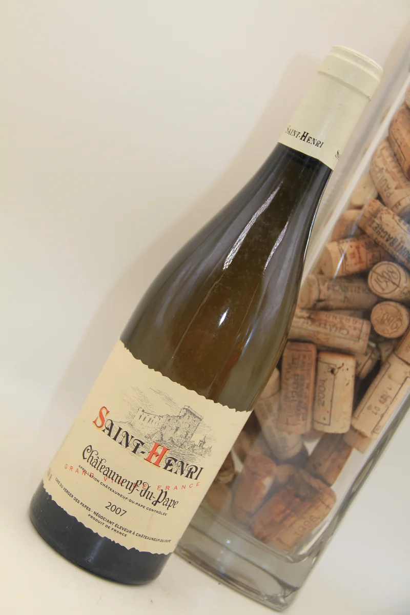 Chateauneuf du Pape " Saint Henri " **2007 ** cave du Verger des Papes