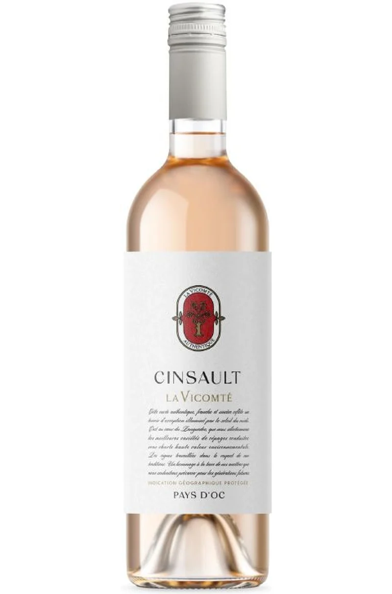 (VICOM) La Vicomté 'Authentique' IGP pays d'oc cinsault rosé