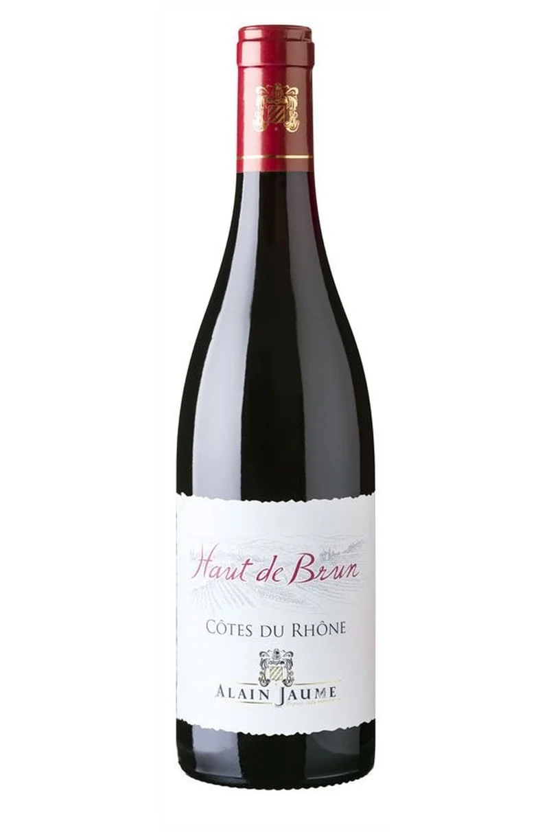 (JAUME) Alain Jaume 'Haut de Brun' cotes du rhone rouge