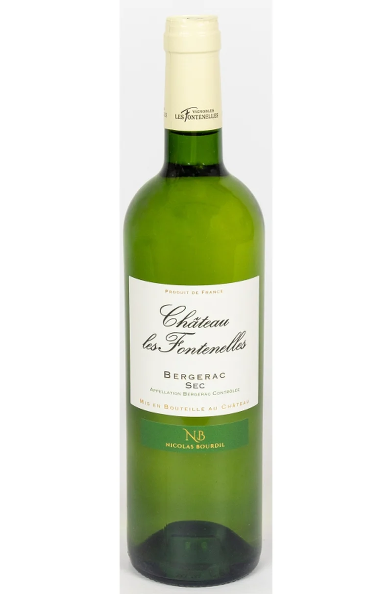 (FONTE) Chateau les Fontenelles AOP bergerac blanc sec