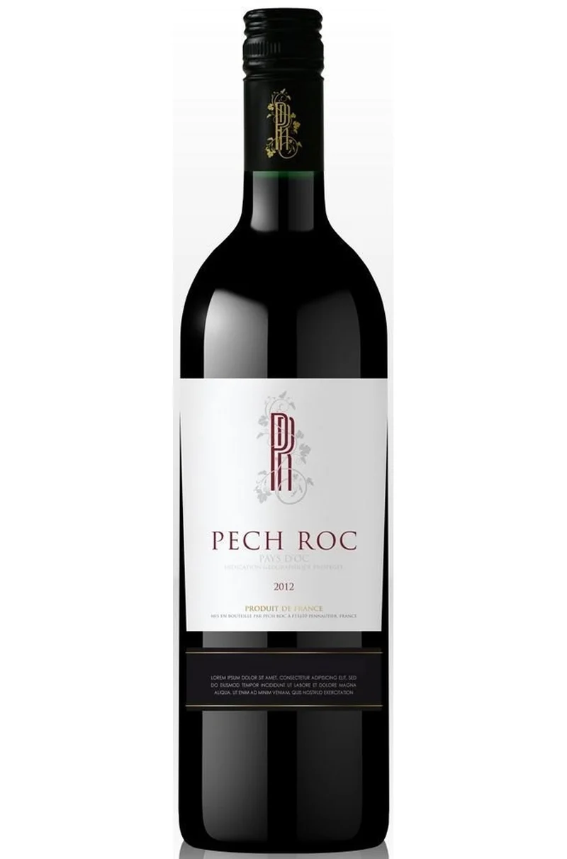 (DMD) Pech Roc vin de france merlot