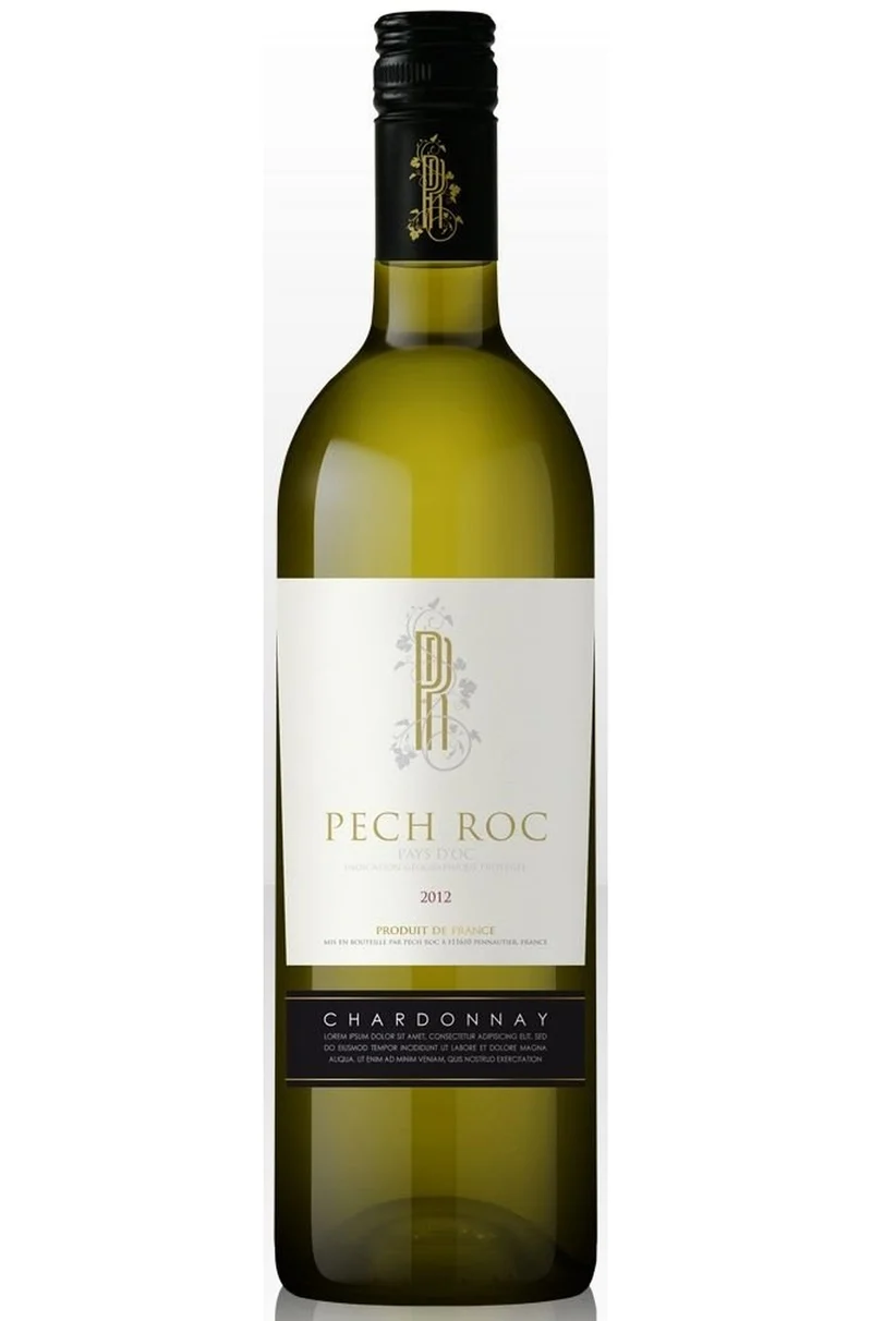 (DMD) Pech Roc vin de france chardonnay