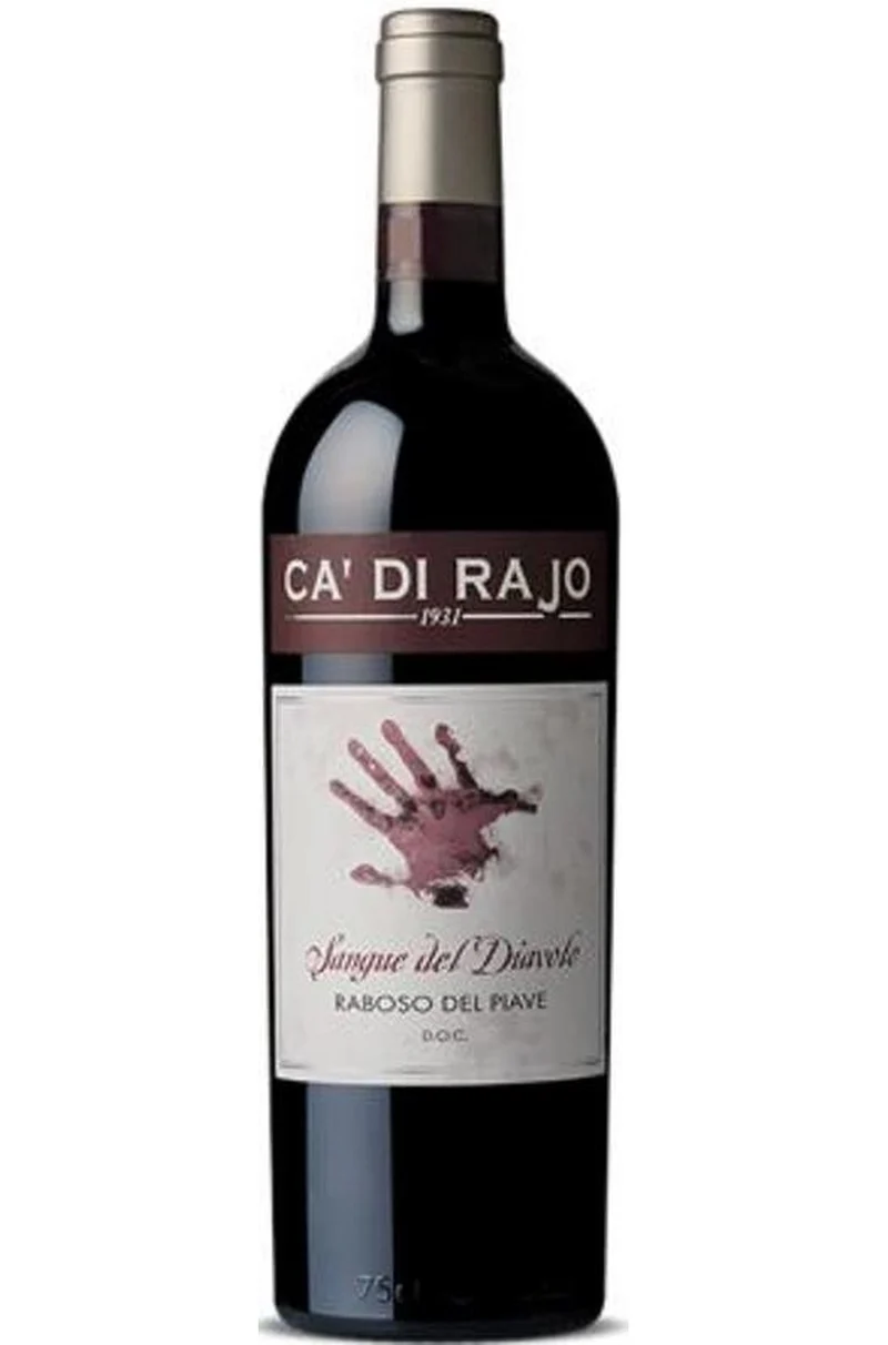 (CADIR) CA' DI RAJO sangue del diavolo DOC raboso del piave