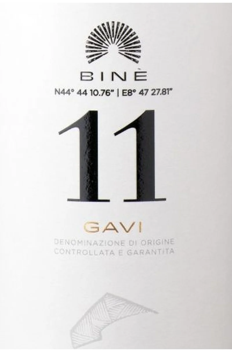 (BINE) Bine 11 DOCg gavi di gavi bianco