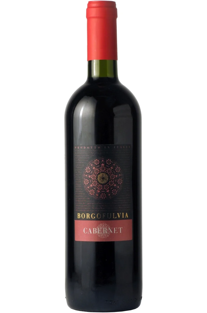 (VALLI) Borgofulvia vino rosso italia cabernet