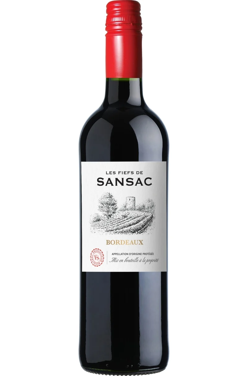 (UNIV) Les Fiefs de Sansac AOP bordeaux rouge