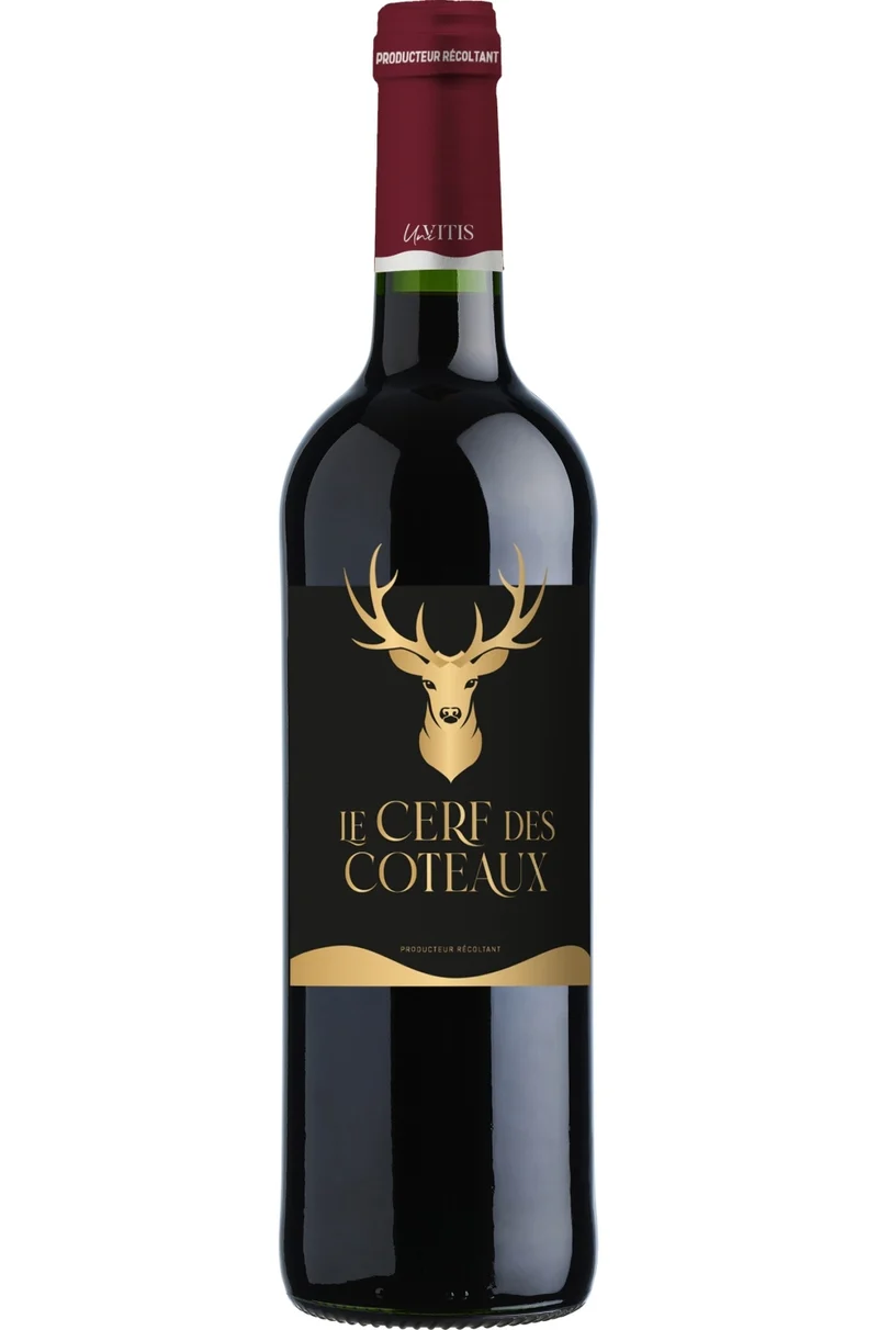(UNIV) Le Cerf des Coteaux AOP bordeaux rouge
