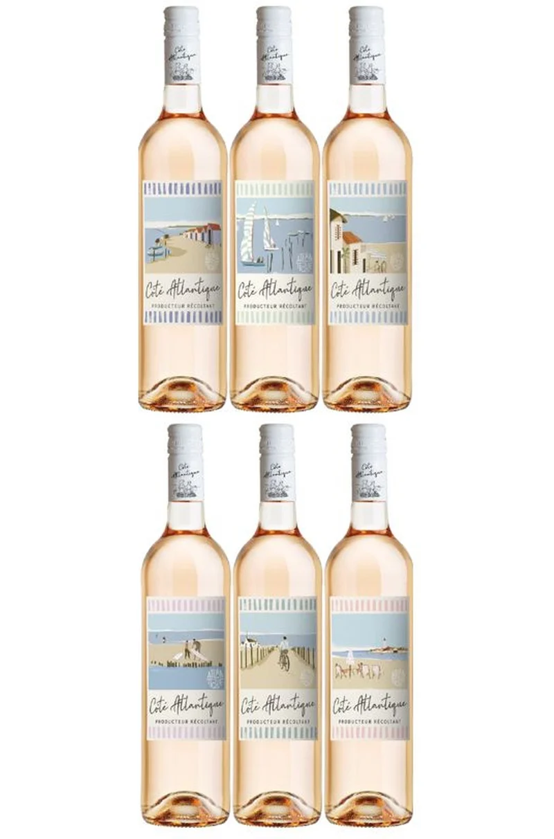 (UNIV) Coté Atlantique IGP atlantique rosé