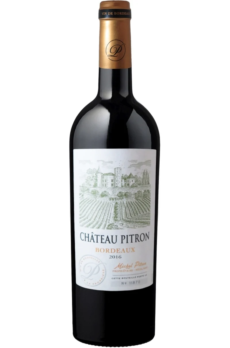 (UNIV) Chateau Pitron AOP bordeaux rouge