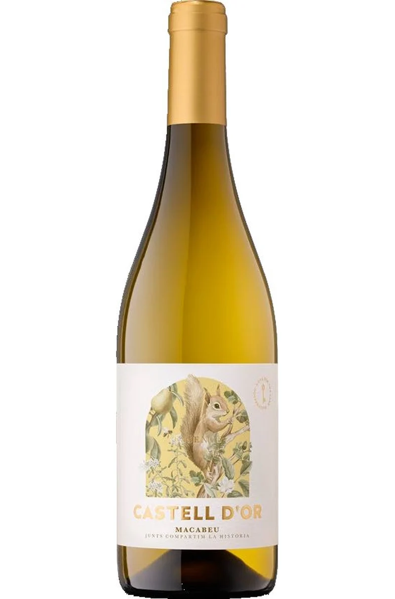 (ARBOC) Castell d'Or wine DO Catalunya macabeu