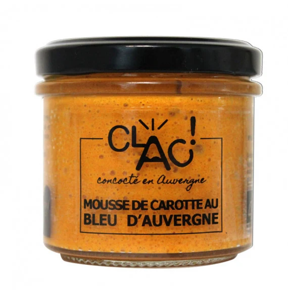 Mousse de Carotte au Bleu d'Auvergne Bio | 100g