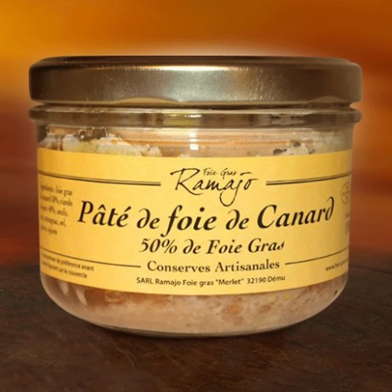 Pâté de Foie de Canard, 50% de Foie Gras | 180g