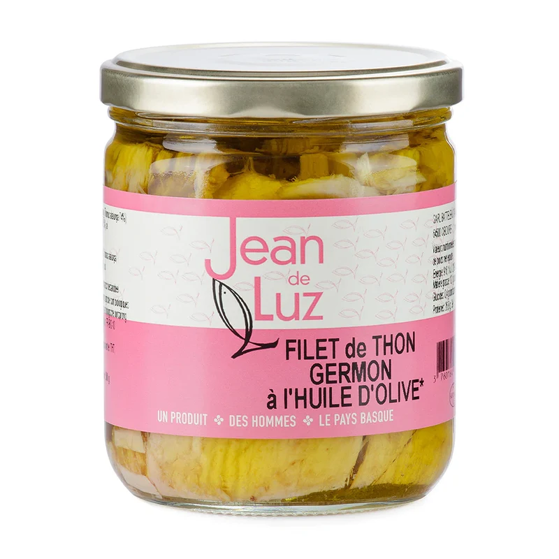Filet de Thon Germon à l'Huile d'Olive | 380g