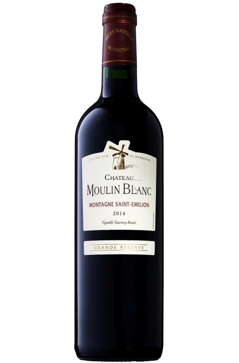 (MEDOC) Chateau Moulin Blanc AOP montagne saint-emilion