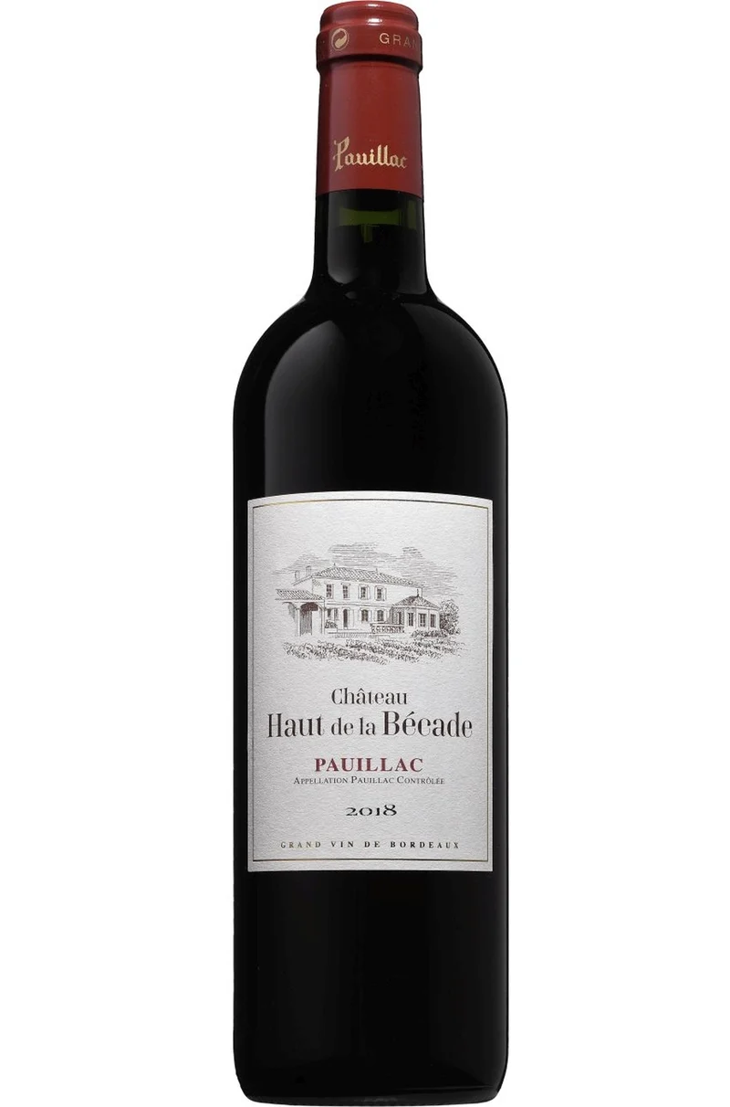 (MEDOC) Chateau Haut de la Becade AOP pauillac rouge
