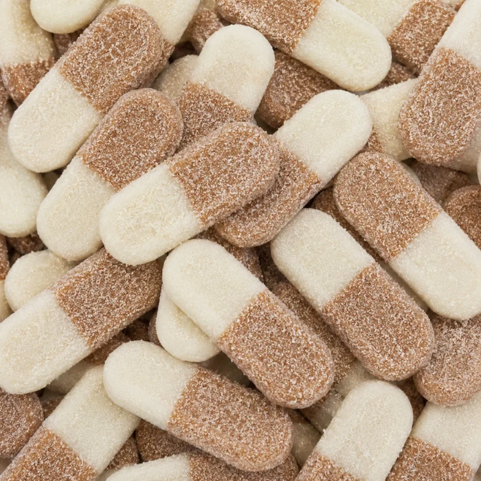 Briquette cola acidulées