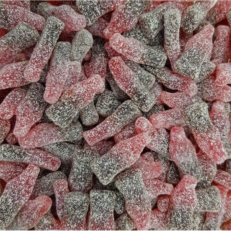 Bouteille coca cherry acidulées