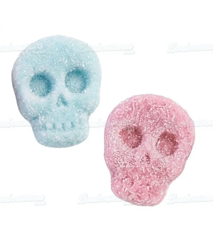 Tête de mort acide bubblegum