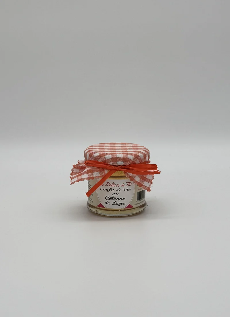 CONFIT DE VIN COTEAUX DU LAYON 130G