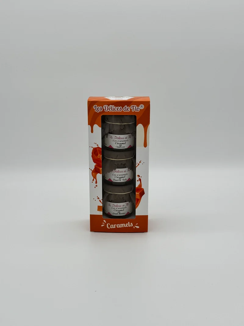 COFFRET LOT 3 X 45G CARAMEL