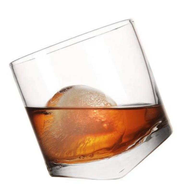 Verre à whisky à bascule