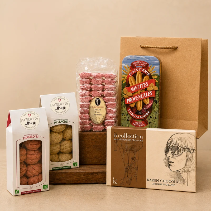 Coffret Biscuits et Chocolats