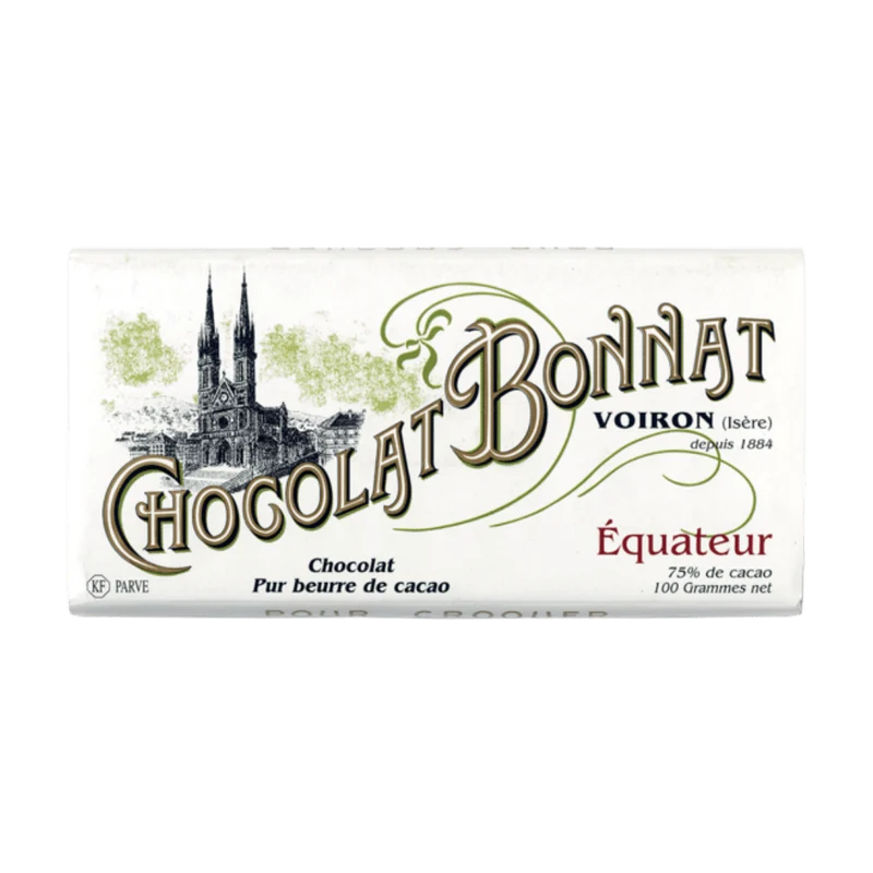 Tablette Chocolat Noir 75% Équateur | 100g